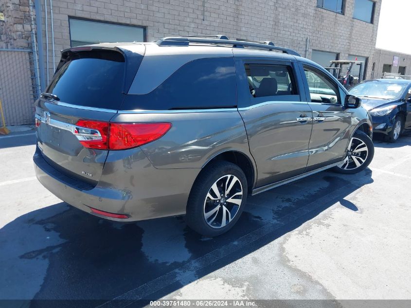 2019 Honda Odyssey Elite VIN: 5FNRL6H95KB047503 Lot: 39751480