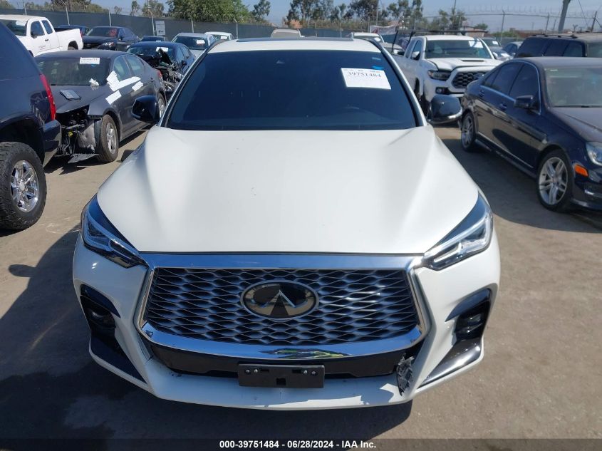 2022 Infiniti Qx55 Luxe Awd VIN: 1GT12UEYXHF247765 Lot: 39751484