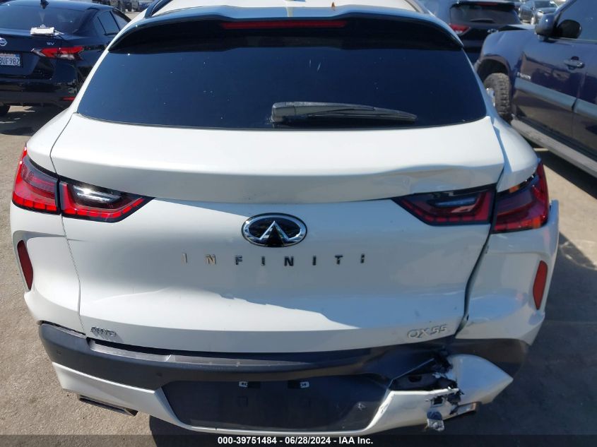 2022 Infiniti Qx55 Luxe Awd VIN: 1GT12UEYXHF247765 Lot: 39751484