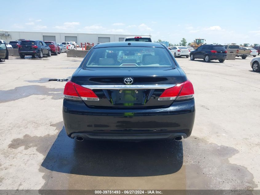 2011 Toyota Avalon VIN: 4T1BK3DB1BU387827 Lot: 39751493