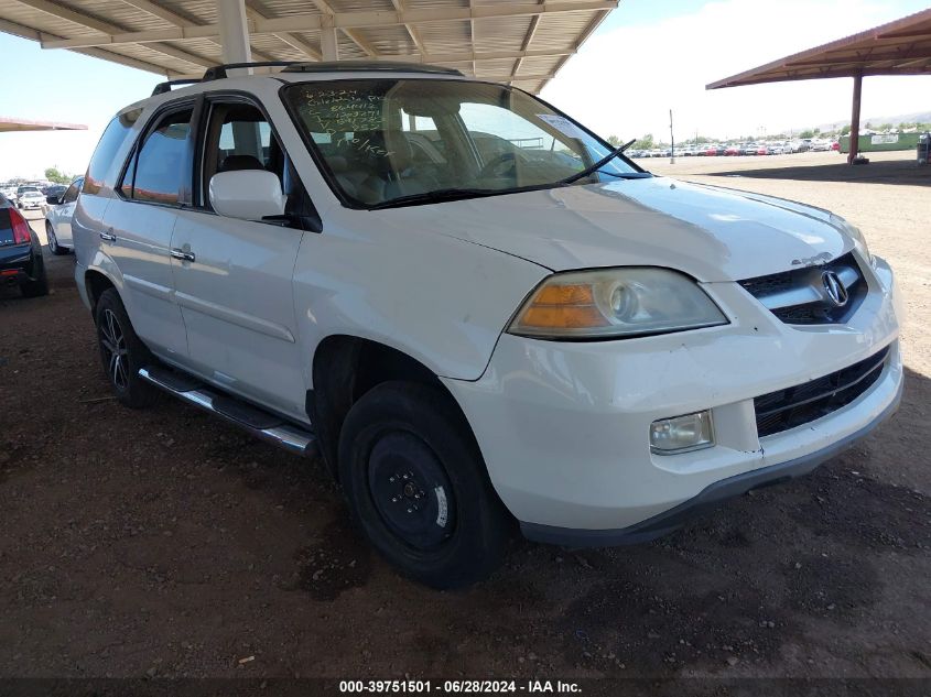 2006 Acura Mdx VIN: 2HNYD18826H541783 Lot: 39751501