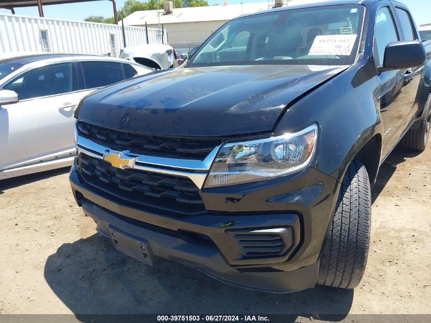 2021 Chevrolet Colorado VIN: 1GCGSBEN9M1200366 Lot: 39751503