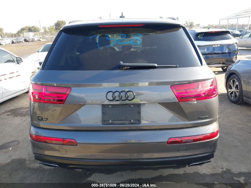 2018 Audi Q7 Premium Plus VIN: WA1LHAF70JD035058 Lot: 39751509