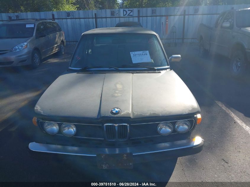 1979 BMW 528 VIN: 5330842 Lot: 39751510
