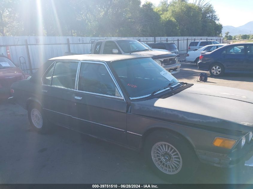 1979 BMW 528 VIN: 5330842 Lot: 39751510