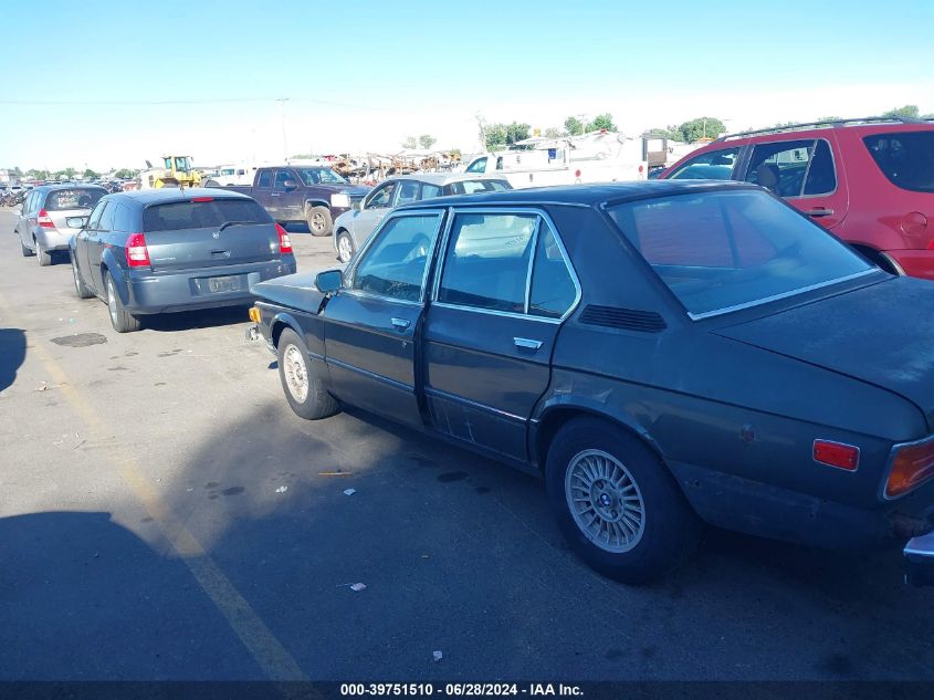 1979 BMW 528 VIN: 5330842 Lot: 39751510