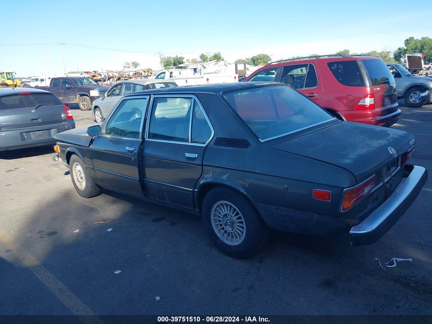 1979 BMW 528 VIN: 5330842 Lot: 39751510