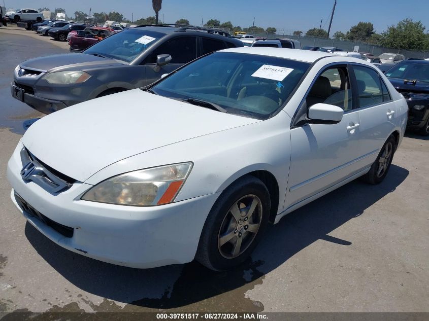 2005 Honda Accord Hybrid Ima VIN: JHMCN36465C000874 Lot: 39751517