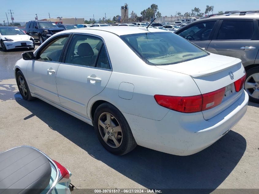 2005 Honda Accord Hybrid Ima VIN: JHMCN36465C000874 Lot: 39751517