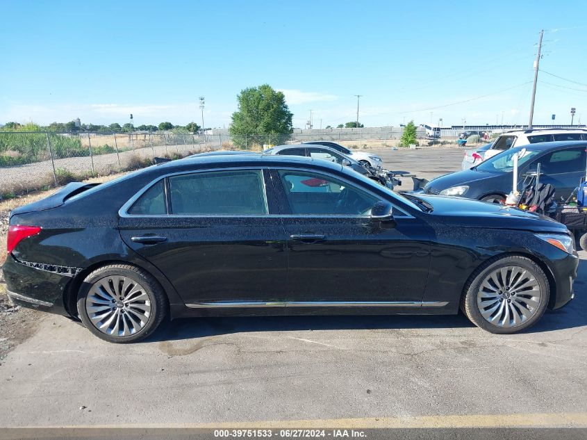 2017 Genesis G90 Ultimate VIN: KMHG54JHXHU026486 Lot: 39751533