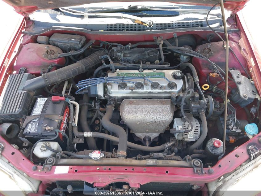 2000 Honda Accord 2.3 Se VIN: JHMCG6692YC006215 Lot: 39751536