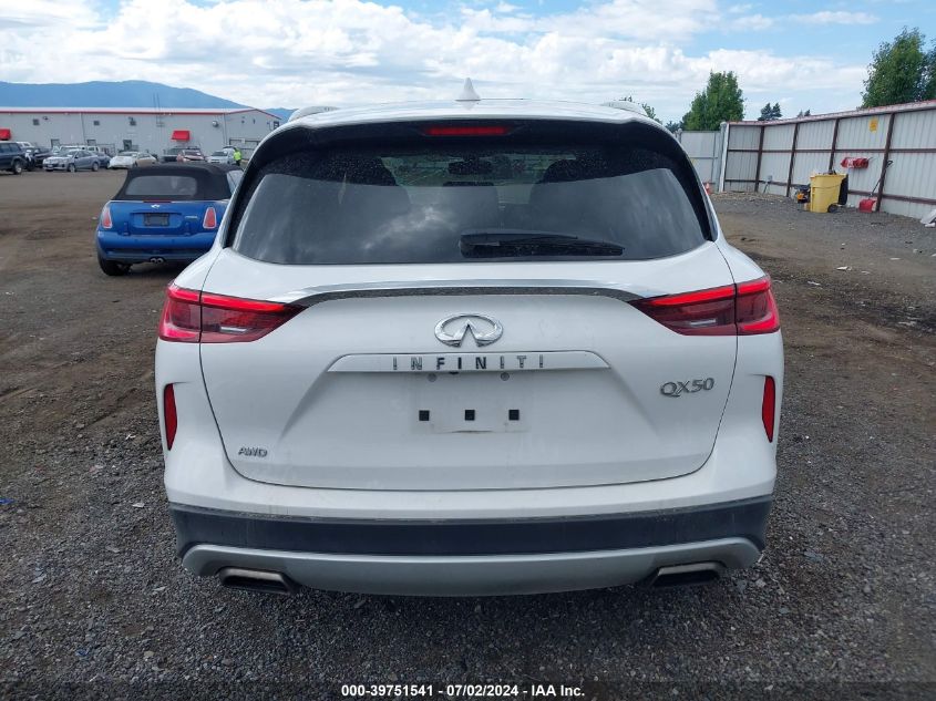 2019 Infiniti Qx50 Luxe VIN: 3PCAJ5M34KF139653 Lot: 39751541