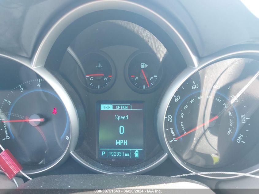 2014 Chevrolet Cruze 1Lt Auto VIN: 1G1PC5SB8E7392945 Lot: 39751543