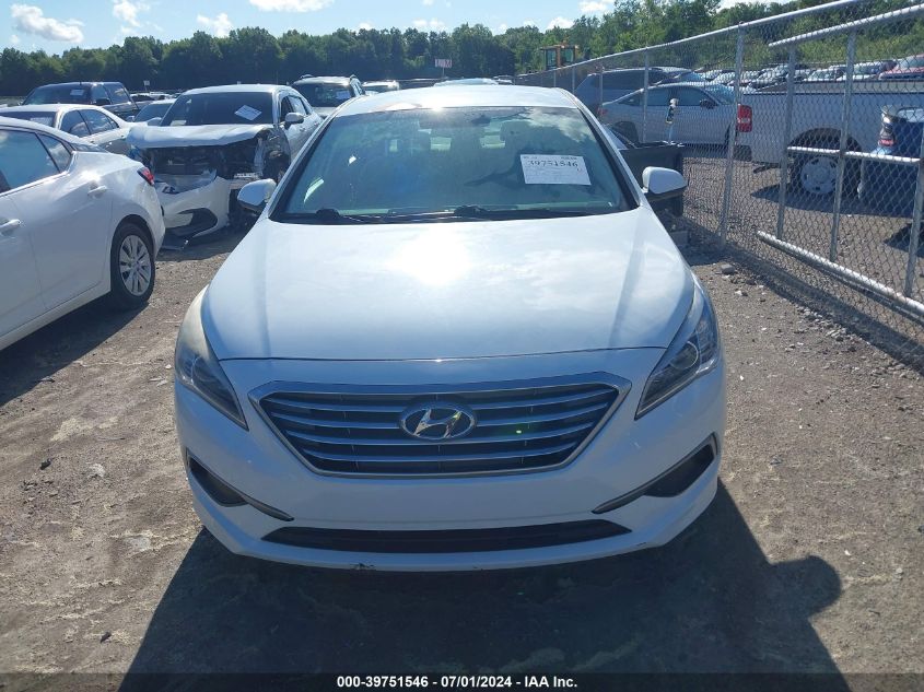 2017 Hyundai Sonata VIN: 5NPE24AF7HH583126 Lot: 39751546