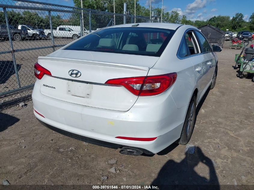 2017 Hyundai Sonata VIN: 5NPE24AF7HH583126 Lot: 39751546