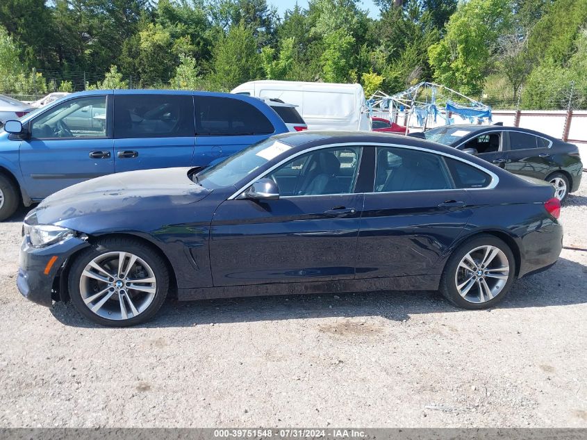 2019 BMW 430I Gran Coupe xDrive VIN: WBA4J3C58KBL09534 Lot: 39751548