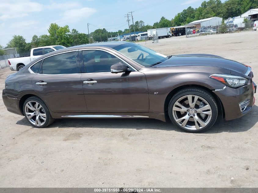 2015 Infiniti Q70L 3.7X VIN: JN1BY1PR6FM831129 Lot: 39751558