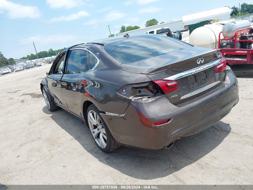 2015 Infiniti Q70L 3.7X VIN: JN1BY1PR6FM831129 Lot: 39751558