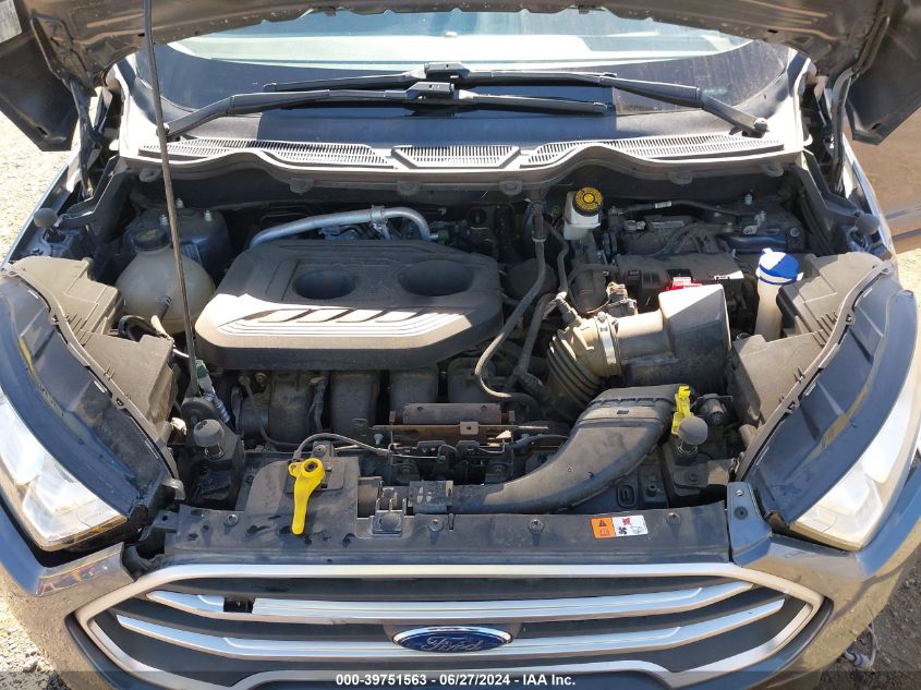 2018 Ford Ecosport Se VIN: MAJ6P1UL4JC234986 Lot: 39751563