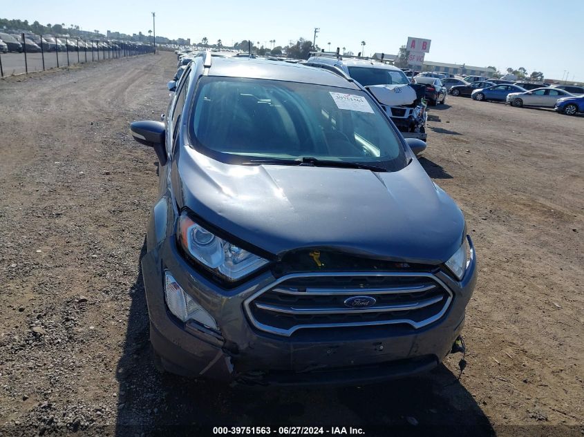 2018 Ford Ecosport Se VIN: MAJ6P1UL4JC234986 Lot: 39751563