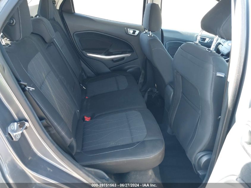 2018 Ford Ecosport Se VIN: MAJ6P1UL4JC234986 Lot: 39751563