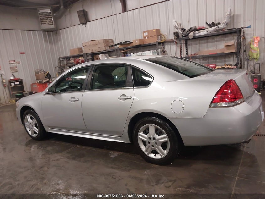 2016 CHEVROLET IMPALA LIMITED POLICE - 2G1WD5E39G1162621