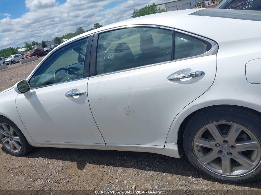 2008 Lexus Es 350 VIN: JTHBJ46G782199855 Lot: 39751567