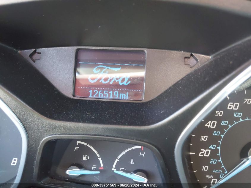 2012 Ford Focus Se VIN: 1FAHP3K21CL244022 Lot: 39751569