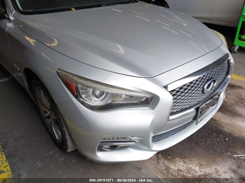 2014 Infiniti Q50 Hybrid Premium VIN: JN1AV7AR2EM702738 Lot: 39751571