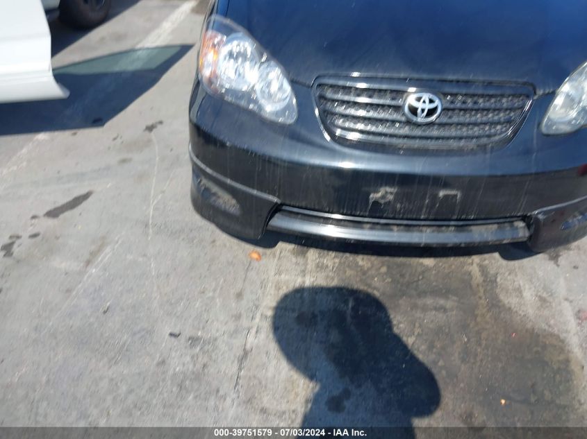 2005 Toyota Corolla Xrs VIN: 2T1BY32EX5C380764 Lot: 39751579