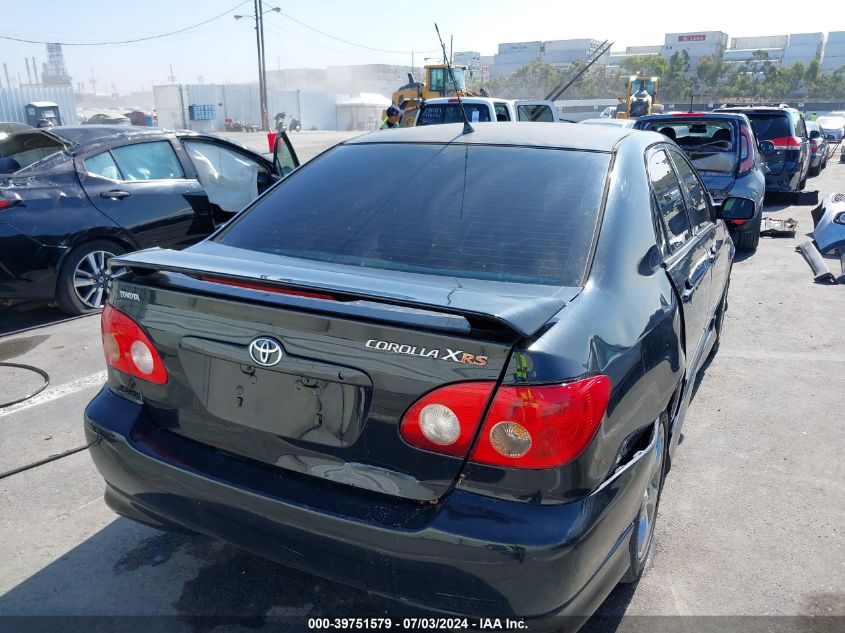 2005 Toyota Corolla Xrs VIN: 2T1BY32EX5C380764 Lot: 39751579