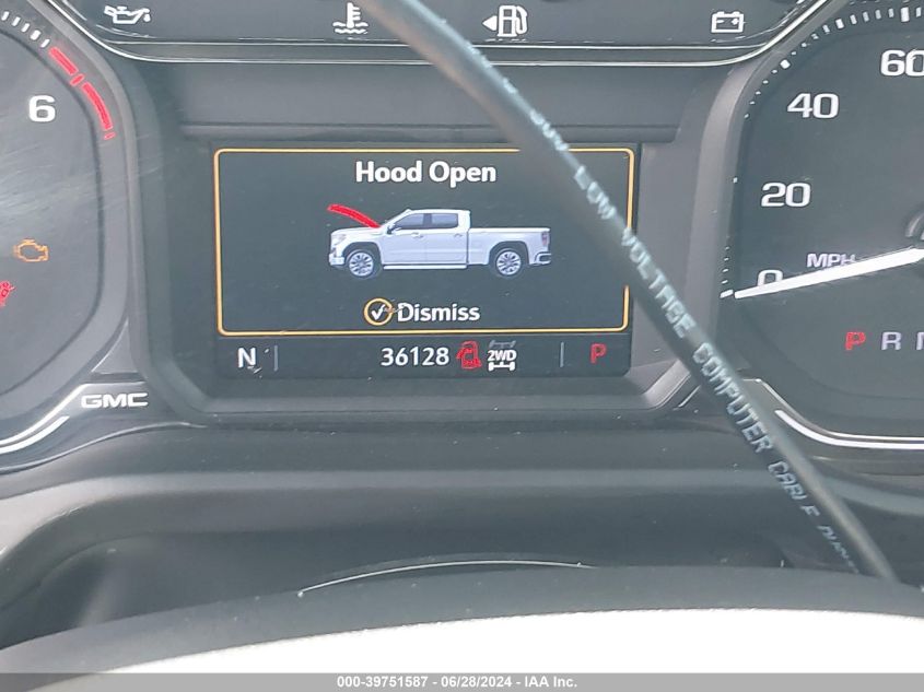 2022 GMC Sierra VIN: 1GTR9CED9Z224297 Lot: 39751587