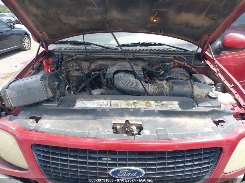 2002 Ford Expedition Eddie Bauer VIN: 1FMRU17W72LA18374 Lot: 39751603