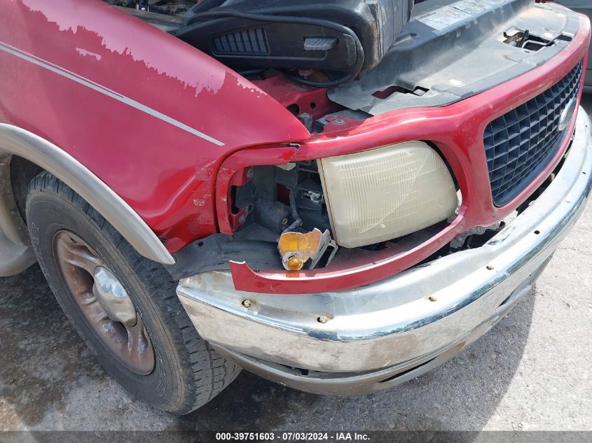 2002 Ford Expedition Eddie Bauer VIN: 1FMRU17W72LA18374 Lot: 39751603