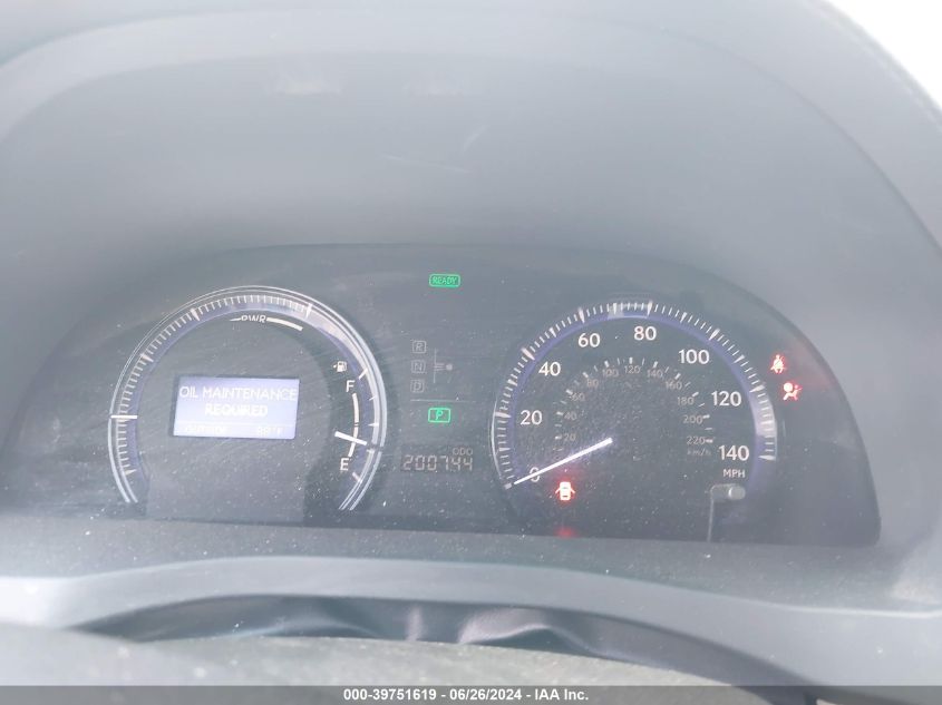 2010 Lexus Hs 250H Premium VIN: JTHBB1BA2A2029082 Lot: 39751619