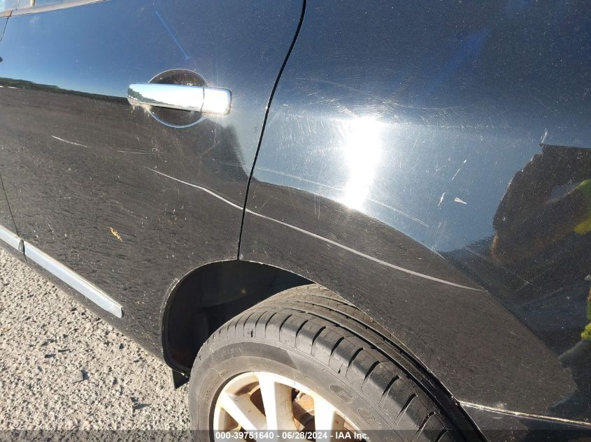 2012 Nissan Rogue Sv W/Sl Pkg VIN: JN8AS5MV6CW364351 Lot: 39751640