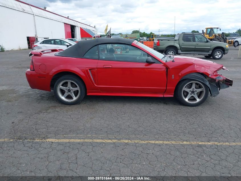 2001 Ford Mustang Cobra VIN: 1FAFP46V81F251093 Lot: 39751644