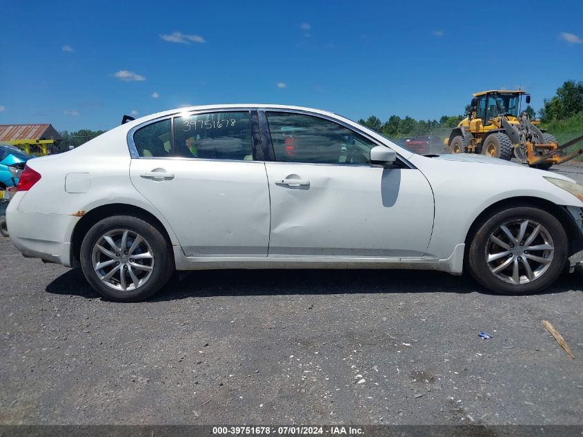 2009 Infiniti G37X VIN: JNKCV61F89M364840 Lot: 39751678