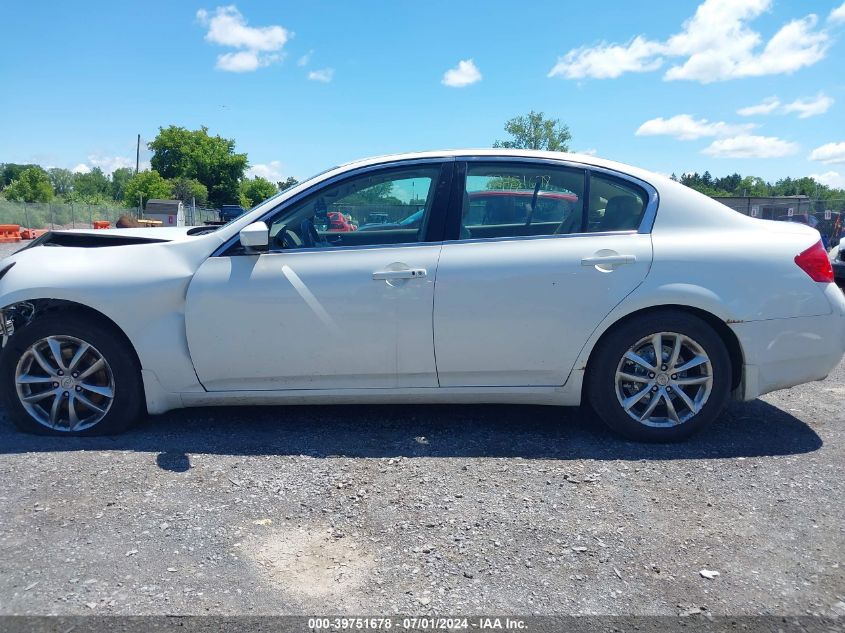 2009 Infiniti G37X VIN: JNKCV61F89M364840 Lot: 39751678