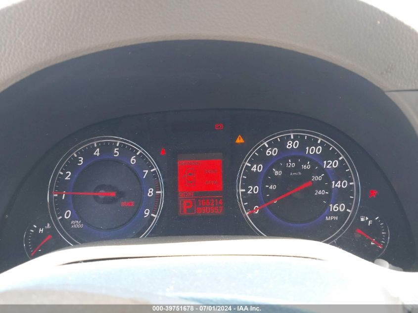 2009 Infiniti G37X VIN: JNKCV61F89M364840 Lot: 39751678