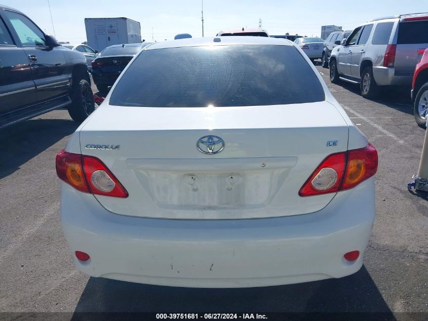 2009 Toyota Corolla Le VIN: JTDBL40E29J042602 Lot: 39751681