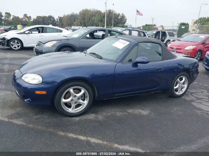 2001 Mazda Mx-5 Miata Ls/Special Edition VIN: JM1NB353710210066 Lot: 39751685