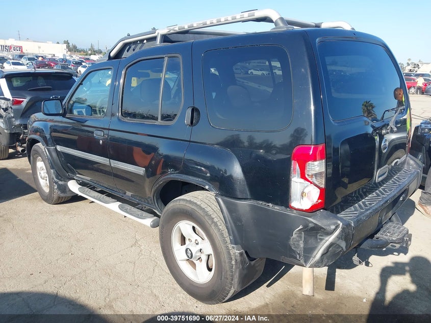 2003 Nissan Xterra Xe VIN: 5N1ED28T33C657782 Lot: 39751690