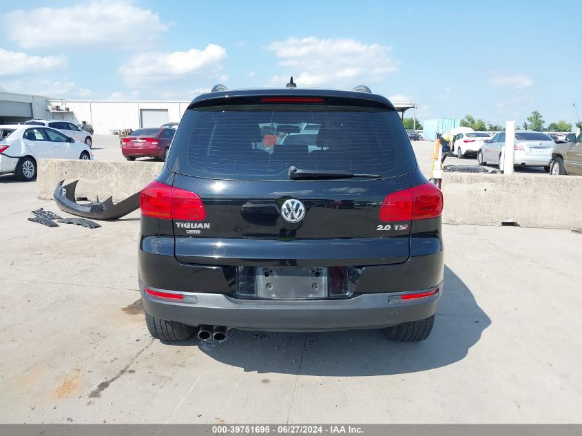 2017 Volkswagen Tiguan 2.0T/2.0T S VIN: WVGAV7AX6HK045787 Lot: 39751695