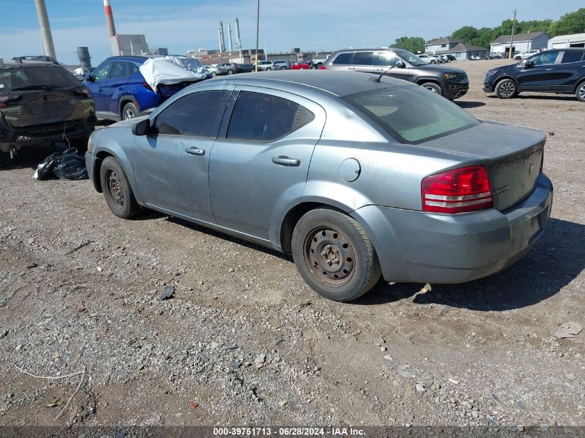 1B3LC46B59N551739 | 2009 DODGE AVENGER