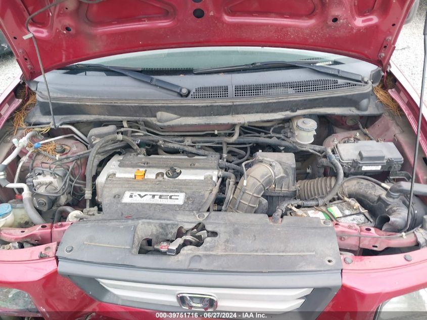 2008 Honda Element Ex VIN: 5J6YH28768L001652 Lot: 39751716