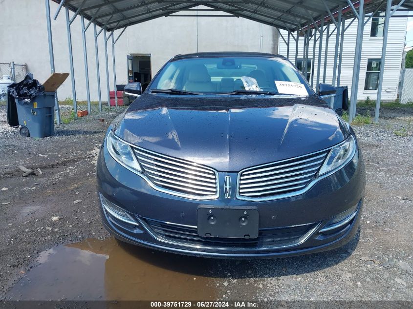 2013 Lincoln Mkz VIN: 3LN6L2GK5DR813775 Lot: 39751729