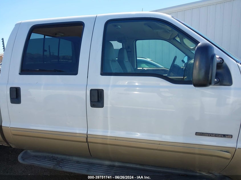 2001 Ford F-250 Lariat/Xl/Xlt VIN: 1FTNW21FX1EA02135 Lot: 39751741