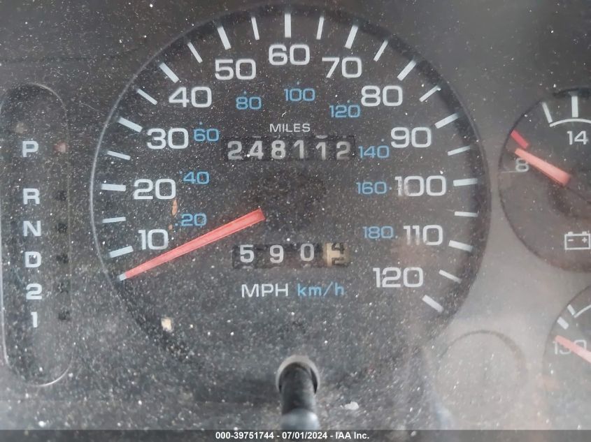 1997 Dodge Ram 1500 Laramie Slt VIN: 3B7HC13Z4VG830476 Lot: 39751744