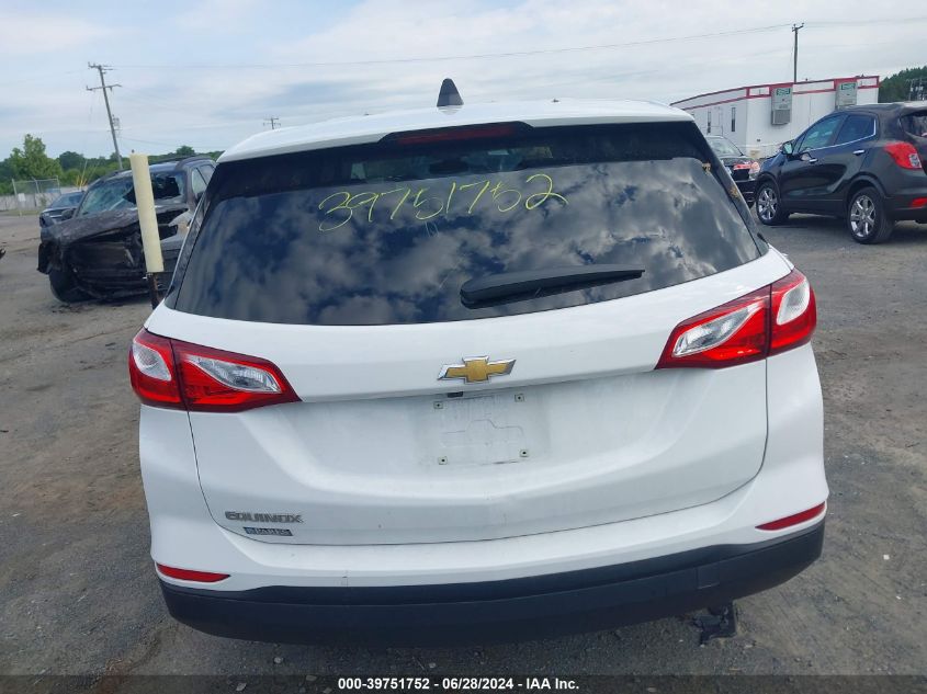 2021 Chevrolet Equinox Fwd Ls VIN: 3GNAXHEV7MS161602 Lot: 39751752